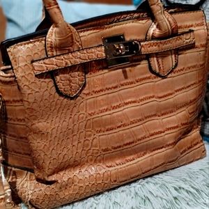 Stratus taupe lizard skin design pocket book